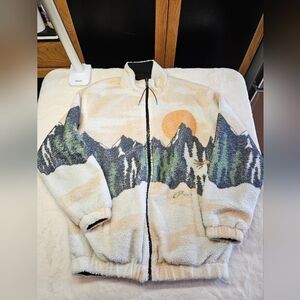 Reversible Jacket New Wave Street Culture Jacket Mens Sz S/M